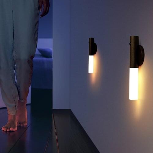 Home Wireless Magnetic Wall Hanging Corridor LED Light Auto Sensor Motion Lamp