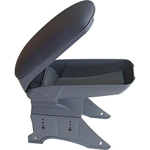 Brand New Black Leather Big Storage Armrest Box Front Center Console w/ Adjustable Bracket fit for 2011 Mini Cooper