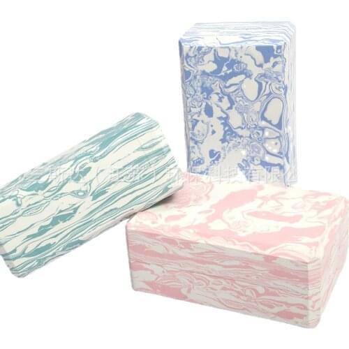 Gym Fitness Yoga Tool 2021 hot EVA Yoga Cork Block Pilates Foam Brick Home Stretch Exercise Training Bodybuilding Equipment