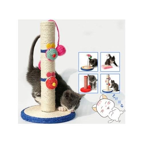 Cat scratching post Sisal ball Cat scratching post Cat grinding claw toys Cat supplies Pet toys