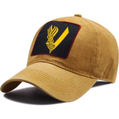 Summer Outdoor Breathable Baseball Caps Vikings Vintage Print Snapback Hat Hip Hop Cotton Riding Hats Unisex Casual Baseball Cap