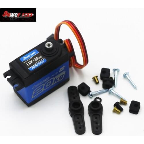 Power HD LW-20MG Waterproof Digital Servo For 1/10 1/8 RC Car RC Model JR/futaba Compatible