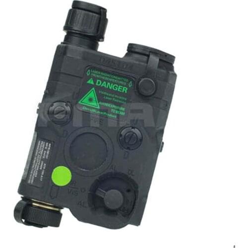 Outdoor New FMA Tactical Military AN PEQ15 Upgrade Version LED White light + Green laser with IR Lenses BK/DE/FG