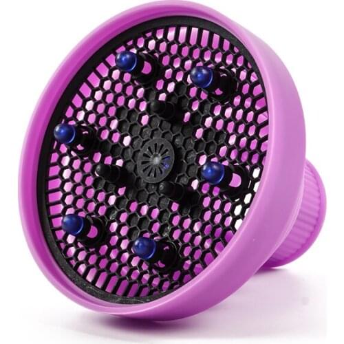 Barber shop diffuser Hair hood folding silicone hair big universal interfaces telescopic hood hair drying hair hair diffuser