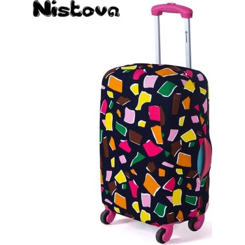 Dust-proof Suitcase Protective Covers Travel Accessories Fashion Wear-resis Elastic Luggage Cover Apply To 18-32inch Suitcase