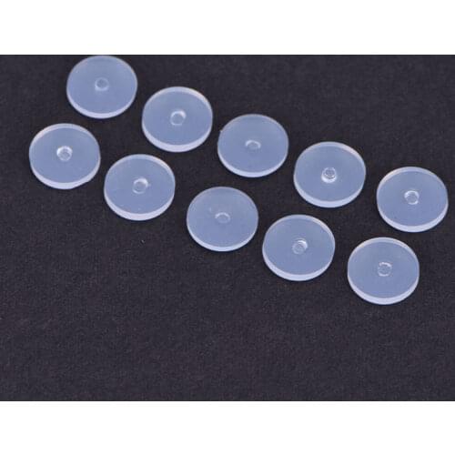 10 PCS Silicone Piercing Healing Discs Flexible Anti Hyperplasia Saucer Ear Nose Soft Gasket Tragus Anti Invagination