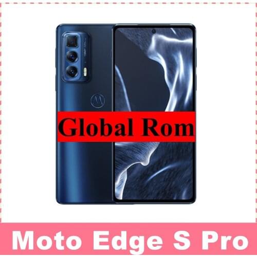 Motorola edge s pro 108MP pixels 50X periscope zoom 6.7 inch OLED 1B colors 144Hz HDR10+ Snapdragon 870 5G SmartPhone