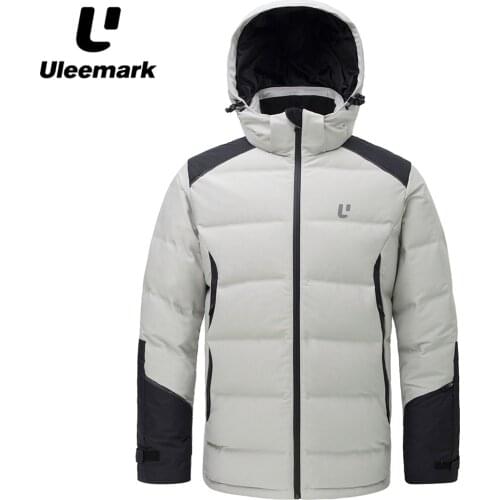 ULEEMARK Men's Down Jackets With A Hood