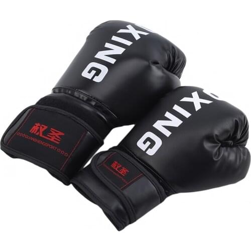 Adult Children Karate Sanda Taekwondo Boxing Fighting Gloves Hand Finger Protect Wear Resistant Boxing Gloves