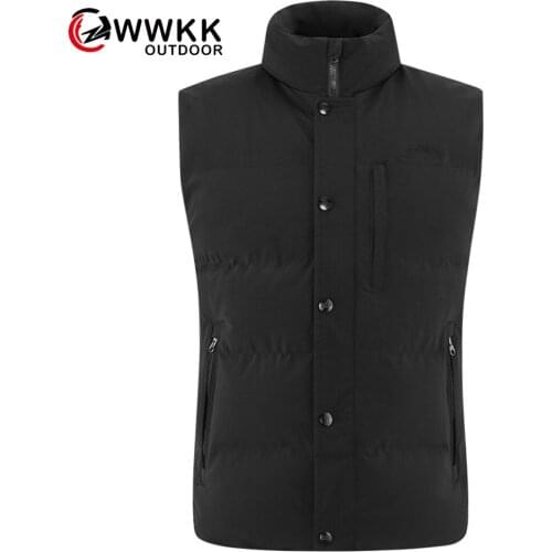 Vest Male 2019Mens Autumn Winter Military Tooling Vests Multi-Pockets Fastener Casual Outdoors Leisure Loose Army Waistcoats