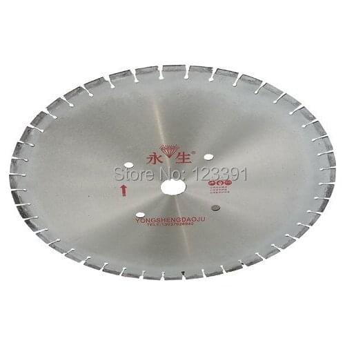 1PC quality diamond saw blade 600*60/50/30/25.4*12mm hot sintering 42 segments silver welding specially for granite cutting