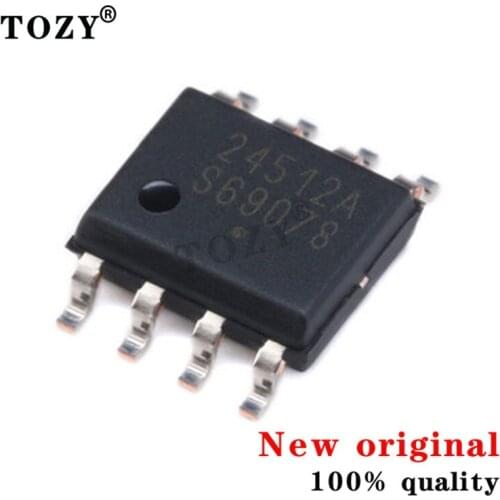 10pcs / lot new original Chip cat24c512wi-gt3 soic-8 EEPROM memory I2C interface