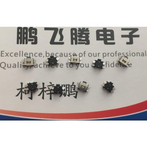 10PCS/lot Original Panasonic EVPANDA1A EVPANBA1A thin touch switch 3.5*2.9 small tortoise side button patch 4 feet