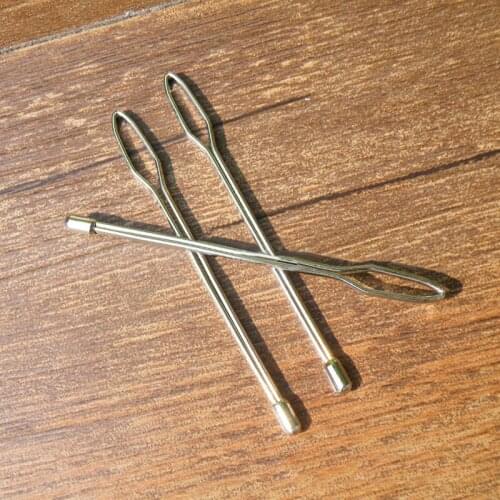 5 Pcs Stainless Steel Cited Clips Elastic Belt Wearing Rope Weaving Tool Bag Wrap Rope Wearing Sewing Accessories DIY Home Daily