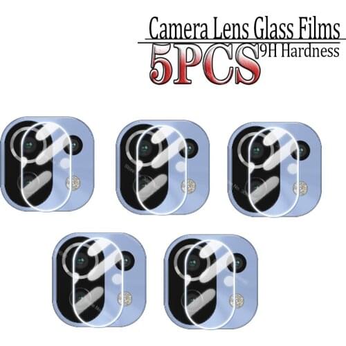 5Pcs Camera Protector Glass for xiaomi mi 11 lite Case mi11 10t pro 10lite 11i 9 9t pro 10 ultra 10s 10i 9 9pro 8 9 se lite Film