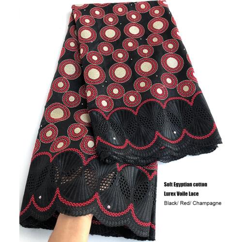 5 yards Genuine Cotton Voile Lace Soft Textured African Swiss Fabric Fashionable Traditional inspired Occasional Clothes Dress