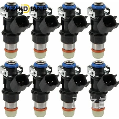 8pcs/set new Fuel Injectors nozzle injetion For Delphi- 2004-2010 for Chevy- GMC- 4.8 5.3 6.0 6.2 12580681