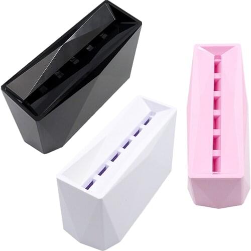 Acrylic Eyelash Tweezer Holder Display Storage Stand Convenient Tweezers Stand Shelf Organizer for Eyelash Extension Makeup Tool