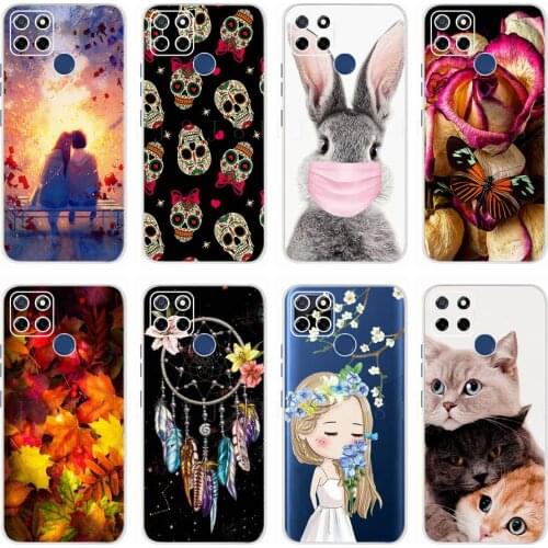 Phone Case For Realme C12 Case Soft Silicon Back Cover For Oppo Realme C12 C 12 Cases For Real me C12 Coque RealmeC12 Funda Capa