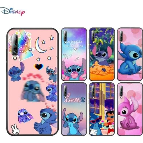 Stitch Little Monster For Samsung Galaxy A90 A80 A70 S A60 A50S A30 S A40 S A2 A20E A20 S A10S A10 E Black Soft Phone Case