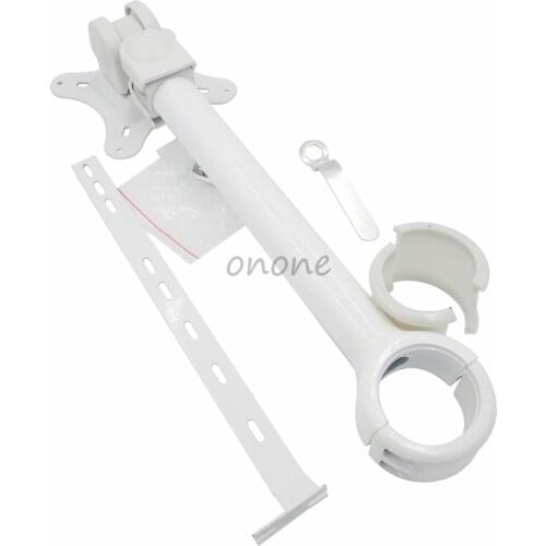 45mm Dental Chair LCD Monitor Holder Arm Bracket Steel for Intraoral Camera Endoscope Frame