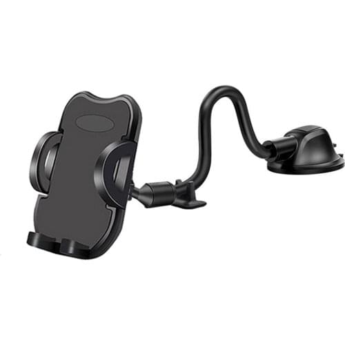 Dashboard Phone Holder for Car 360° Widest View 9in Flexible Long Arm, Universal Handsfree Auto Windshield Air Vent Phone Mount