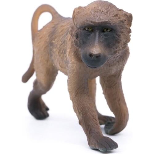 CollectA Wild Life Animals Baboon Male PVC Plastic Figure Children Toys Model #88204