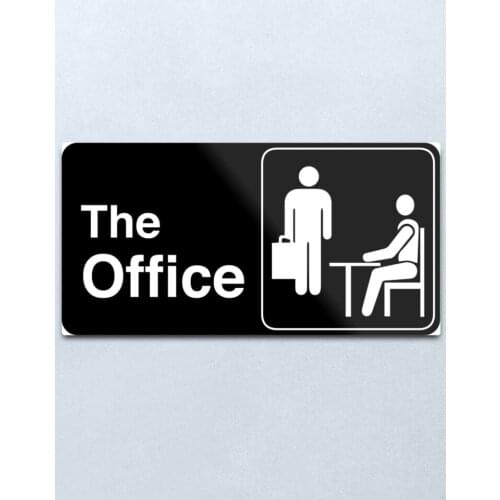 The Office TV Show Logo Metal Print Tin Sign Bar Home Wall Decor Metal Art Poster