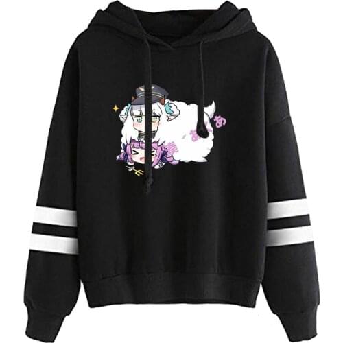 HOLOLIVE VTuber minato aqua print Autumn and Winter Holiday Preppy Kawaii Novelty Style Men/Women 2021 HOT Pure Cotton Clothes