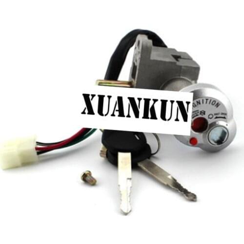 XUANKUN Motorcycle Lock Magnetic Lock Electric Door Lock Power Lock Electric Car Head Lock