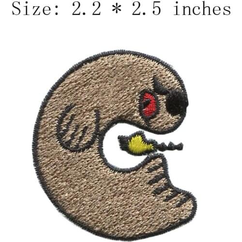 Insect C 2.2"wide new fonts embroidery patch for fabric patch/chinese embroidery/bouquets de fleurs peintures
