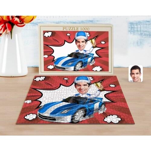 Personalized Men 'S Rallici Caricature of 1000 Piece Professional Puzzle-1