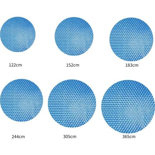 Pool Cover for 4 5 6 10 12 ft Round Solar Swimming Pool Blanket Round Swimming Pool Solar Cover Protector Pool Party Patio Cover