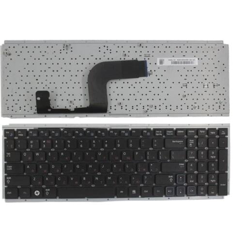 RUSSian laptop keyboard for Samsung RC510 RC512 RC520 RU laptop keyboard Black