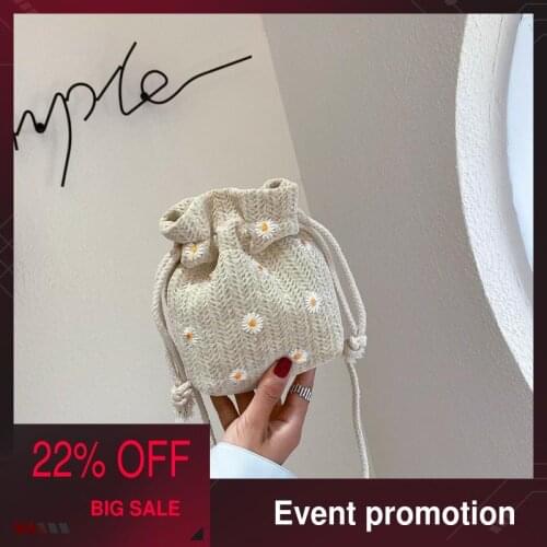 Bags for women 2020 new luxury handbags retro fashion embroidered summer woven bag shopping change single shoulder messenger bag