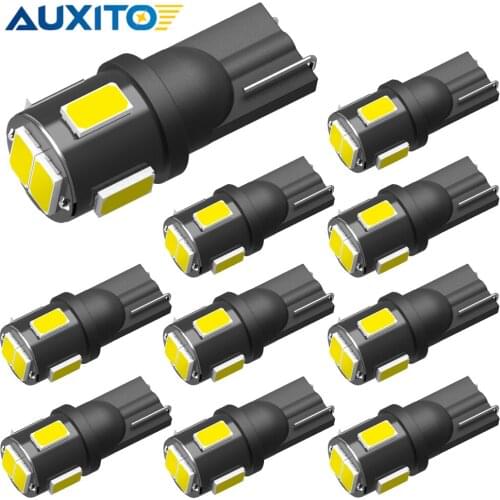 AUXITO 10x T10 W5W Led Bulb 194 168 2825 Car Interior Light Lamps For Hyundai Tucson I30 Ix35 Solaris 2017 I40 I20 Creta Kona