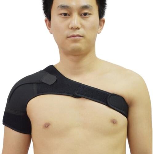 Unisex Adjustable Shoulder Brace Support for Injury Sprain Soreness Tendinitis