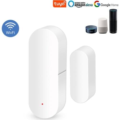 WIFI Smart Door Sensor Alarm Tuya Smart Home Door- WindowDoor Sensor PIR Intrusion Detector Burglar Alarm Door Alarm