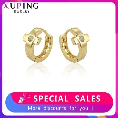 XUPING JEWELRY Women's Gold Earrings