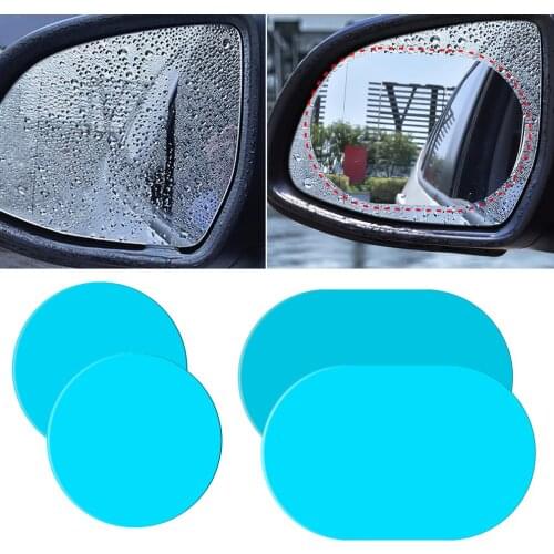 1 pair Car Rainproof Film Car Car Rearview Mirror protective Rain proof Anti fog Waterproof Film Membrane Car Sticker