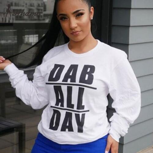 2020 Spring Hot Sales Casual Letter Print Daily Young Free Fashion Round Neck Full Sleeve Women Joker Slim Regular Hoodies