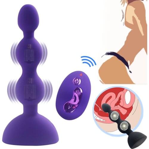 Sex Product for women 10 Speed Prostate Massage Anal Butt Plug Intimate erotic adult sex toys for Couple Dildo Vibrator sex shop