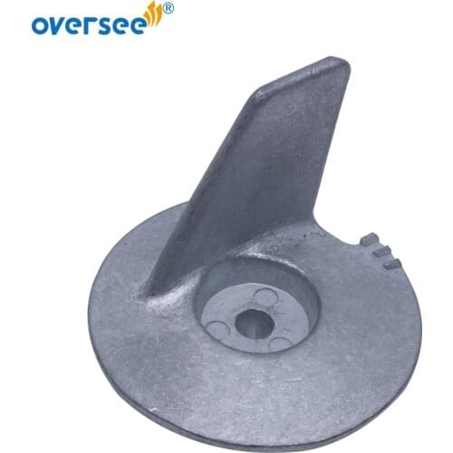 3V1-60217 853762T01 Trim Tab Anode For Tohatsu Outboard 6/8/9.8/9.9/15/18/20hp 3V1-60217-0 853762T01