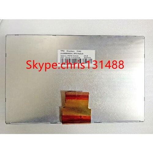 Free DHL Shipping Brand New Original Car DVD/GPS Navigation LCD Display Screen LAJ080W002A LCD Panel For Jaguar XJ & Volvo S80L