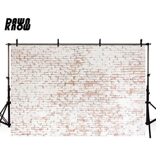 DAWNKNOW Photography Background Wedding Newborn Photocall Brick Wall Photographic Backdrop Photo Studio Children lv2724