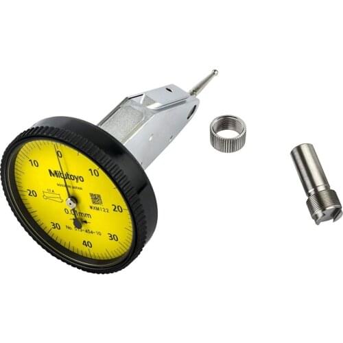 MITUTOYO 513-454-10E TI-213EX Measuring Range 0.8mm/0.01 0-40-0 Vertical Lever Indicator Japan made Dial Indicators
