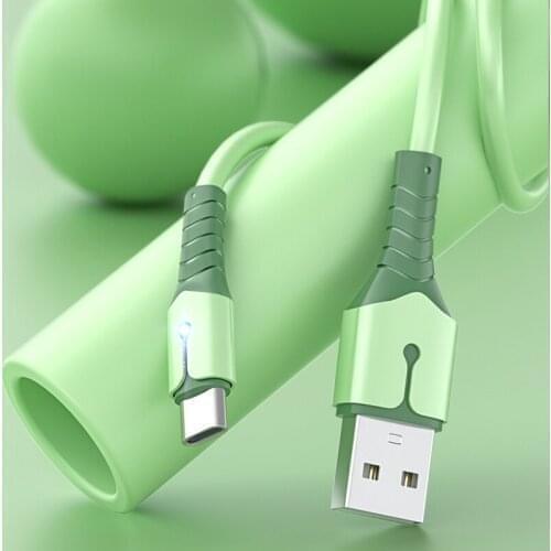 3A USB Type-C Fast Charging Data Cable Phone Charger For Samsung S9 S8 For Oneplus 6 For Xiaomi Mi8 Mix 2s S9 Cable