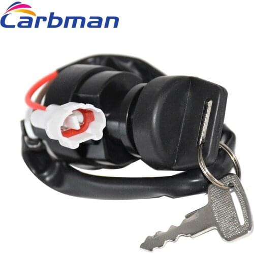 Carbman Ignition Key Switch For YAMAHA RAPTOR 660 YFM660 2001 2002 2003 2004 2005 ATV PART