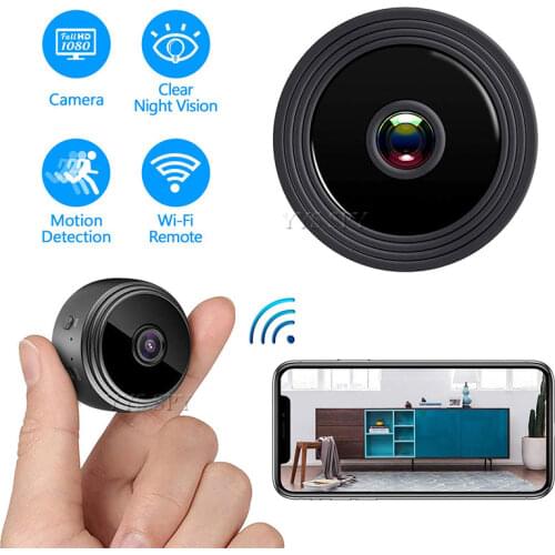 Mini Magnetic Camera WiFi 1080P HD IP P2P Camcorder Night Vision Motion Detection Video Audio Recorder Micro Cam Camara Espia