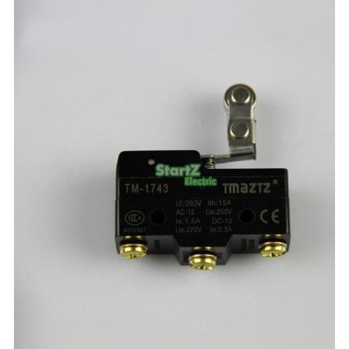 10Pcs 15A 250VAC miniature micro switch omron micro switch zippy micro switch TM VM 1743 Z-15GW2277-B